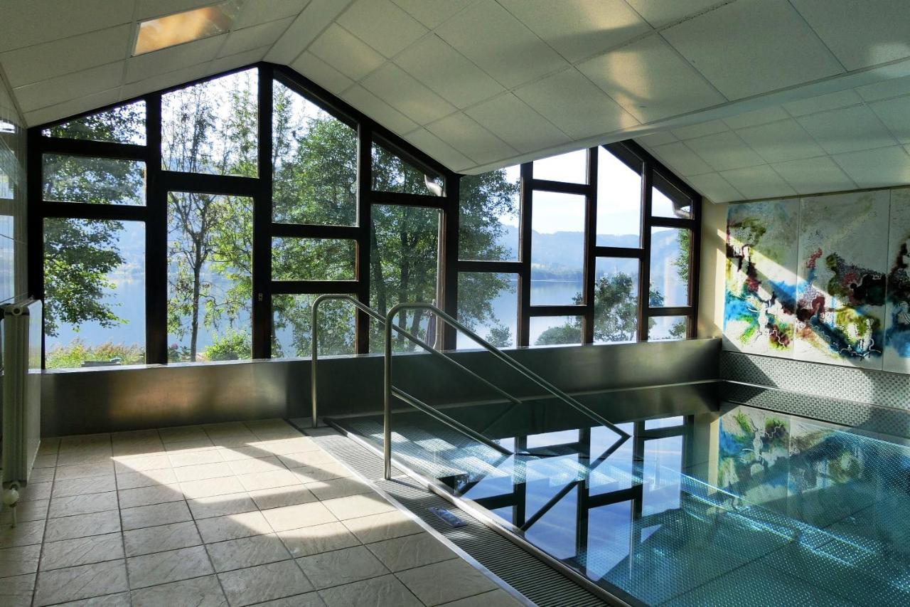 Maren Seeblick Appartement Haus Haensel&Gretel Direkt Am Ossiacher See Mit Hallenbad Stiegl Exterior photo