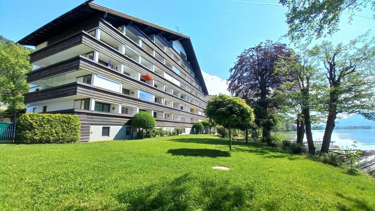 Maren Seeblick Appartement Haus Haensel&Gretel Direkt Am Ossiacher See Mit Hallenbad Stiegl Exterior photo